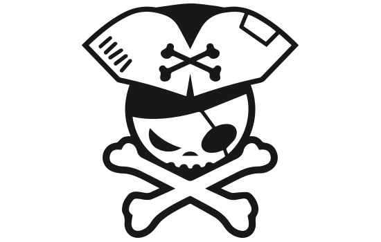 Aufkleber - Manga Pirate  Aufkleber - Manga Pirate