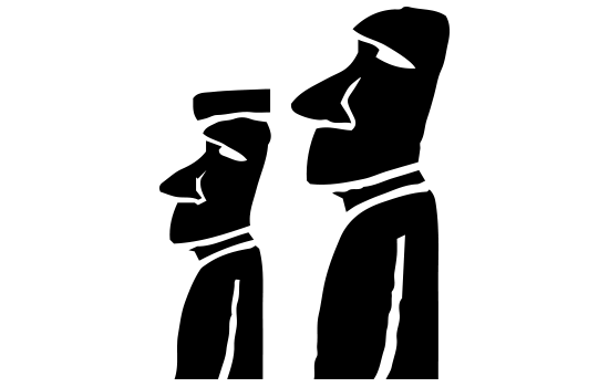 Aufkleber - Rapanui Aufkleber - Rapanui