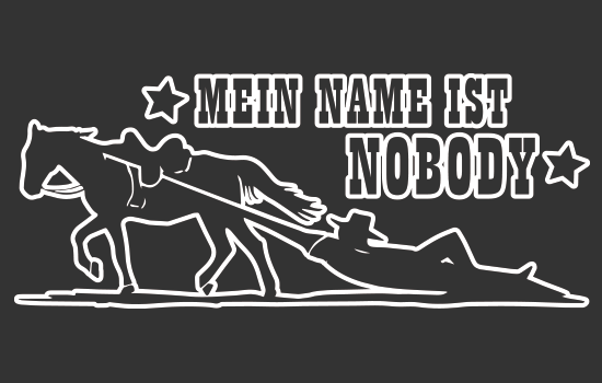 Aufkleber - Bud Spencer - Terrence Hill 4 Negativ Aufkleber - Bud Spencer - Terrence Hill 4 Negativ