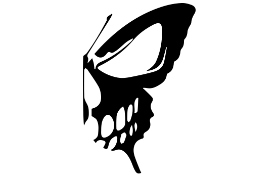 Aufkleber - Butterskull Aufkleber - Butterskull