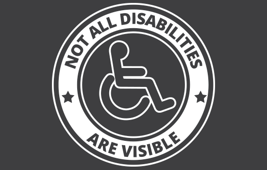 Aufkleber - Disabilities Negativ Aufkleber - Disabilities Negativ