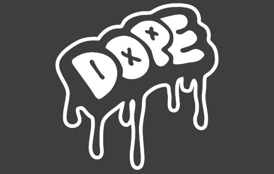 Aufkleber - Dope Negativ Aufkleber - DopeNegativ