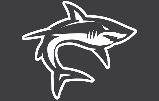 Aufkleber - Shark StudiosNegativ Aufkleber - Shark StudiosNegativ
