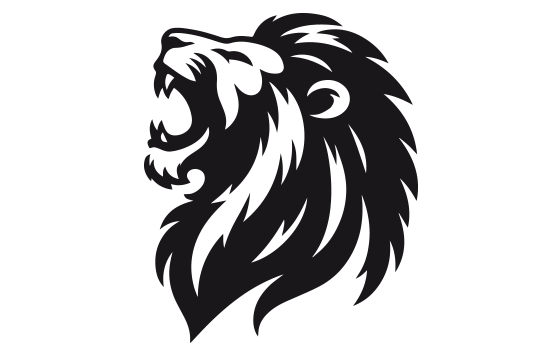 Aufkleber - Tribaled Lion Head Aufkleber - Tribaled Lion Head