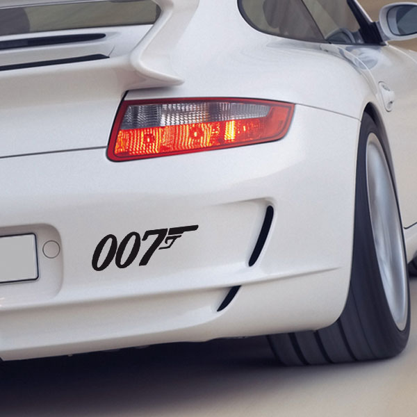 Aufkleber James Bond Logo - Movie & Music